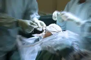 Surgeons Operating ACL Surgery